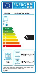 Electrolux LKR564275K SteamBake kombinált tűzhely