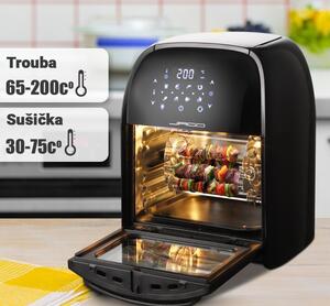JAGO Forrólevegős sütő ARFR03 1800 W