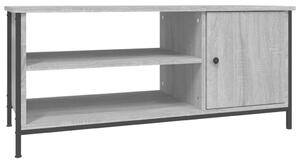 Szürke sonoma színű szerelt fa tv-szekrény 100x40x45 cm
