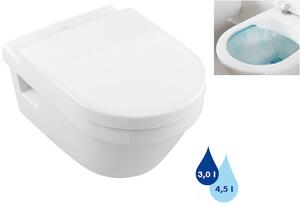 Wc falra szerelhető Villeroy & Boch Omnia Architectura fehér színben fényes felülettel hátsó kifolyással 5684R001
