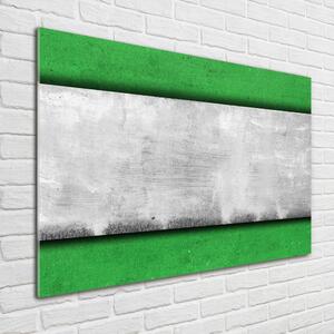 Üvegkép Zöld fal