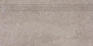 Lépcső Rako Kaamos beige-grey 30x60 cm matt DCPSE589.1
