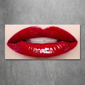 Akrilüveg fotó Vörös ajkak