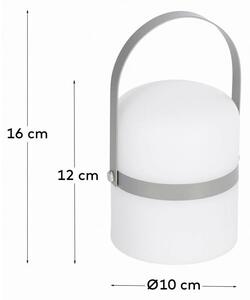 Janvir szürke kültéri lámpa, magasság 16 cm - Kave Home
