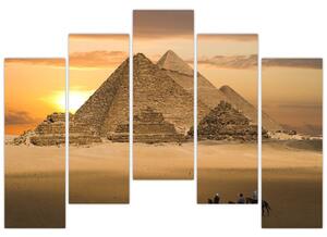 Festészet - piramisok (125x90cm)