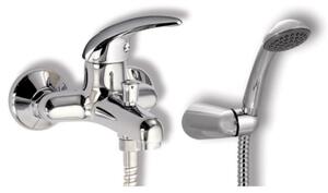 Kád csaptelep Novaservis Metalia 55 zuhanyszettel együtt 100 mm Króm 55024.0
