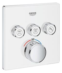 Zuhany csaptelep GROHE Smart Control termosztatikus csapteleppel Hold fehér, Yang fehér 29157LS0