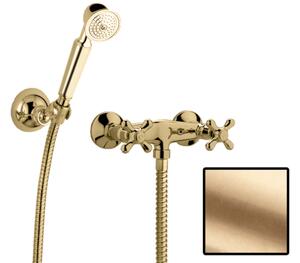 Zuhany csaptelep Paffoni Ricordi zuhanyszettel együtt 150 mm Bronz IR168DBR