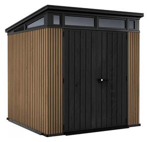 Signature PENT 7x7 műanyag kerti ház velencei barna
