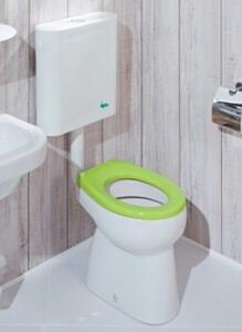 Wc álló Jika Baby fehér színben fényes felülettel alsó kifolyással 2203.7.000.000.1