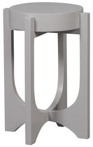 WOOOD Upco világosszürke fa oldalasztal 35 cm