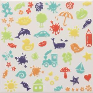 Dekor Fineza Happy mix 20x20 cm fényes DHAP20SEA