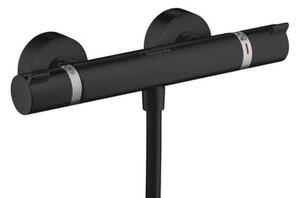 Zuhany csaptelep Hansgrohe Ecostat zuhanyszett nélkül 150 mm matt fekete 13116670