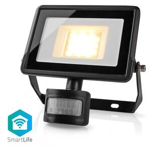 Nedis Nedis WIFILOFS20FBK - LED Dimmelhető reflektor érzékelővel 20W/230V 3000-6500K IP44 Wi-Fi NE0743