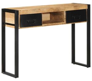VidaXL tömör nyersfa mangófa tálalóasztal 100 x 35 x 75 cm