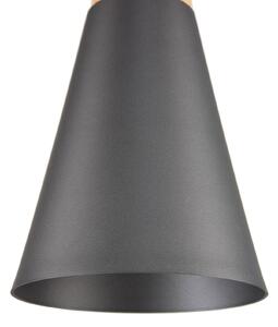 Függő lámpa Bicones antracit, Ø 14 cm
