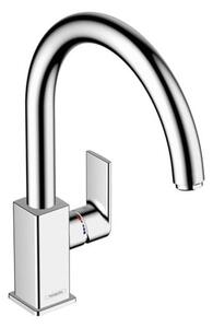 Mosogató csaptelep Hansgrohe Vernis Shape M35 forgó karral króm 71871000
