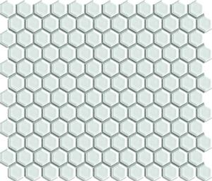 Kerámia mozaik Premium Mosaic fehér 26x30 cm fényes MOS26WH
