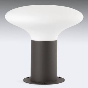 Blub LED-es lábazati lámpa, antracit, magasság 24 cm
