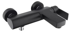 Kád csaptelep SAT B-Way zuhanyszett nélkül 150 mm fekete matt SATBSBW222