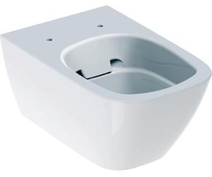 Wc Geberit Smyle Square fehér színben fényes felülettel hátsó kifolyással 500.208.01.1