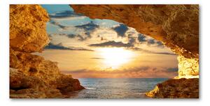 Akril üveg kép Grotto tenger