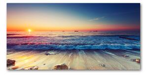 Akril üveg kép Sunrise tenger