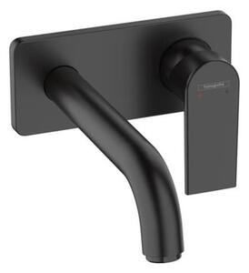 Mosdó csaptelep Hansgrohe Vernis Shape vakolat alatti rész nélkül fekete matt 71578670
