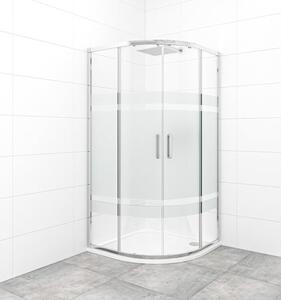 Zuhanysarok negyedkör 90x90 cm SAT TEX SATBKTEXS90CRS