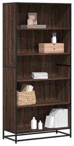 VidaXL barna tölgy színű szerelt fa könyvespolc 80,5 x 35 x 170,5 cm