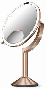Kozmetikai tükör Simplehuman Trio rozsdamentes acél Rose Gold SHST3034
