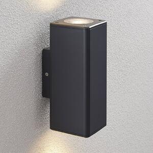 Nati kültéri fali lámpa, IP54, GU10, szögletes