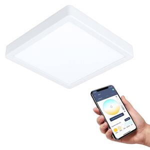 EGLO connect Fueva-Z mennyezeti lámpa 21x21cm fehér