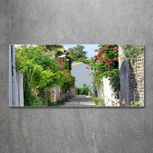 Akril üveg kép Virágos alley