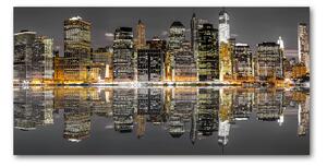 Akril üveg kép New york éjjel