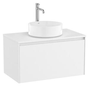 Fürdőszobaszekrény mosdó alá Roca ONA 79,4x44,3x45,7 cm fehér mat ONADESK801ZBM
