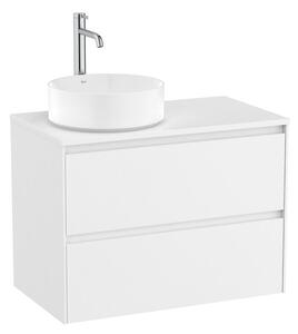 Fürdőszobaszekrény mosdó alá Roca ONA 79,4x58,3x45,7 cm fehér mat ONADESK802ZBML