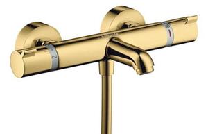 Kád csaptelep Hansgrohe Ecostat zuhanyszett nélkül 150 mm fényezett arany megjelenés 13114990