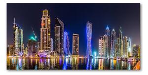 Akril üveg kép Dubai éjjel