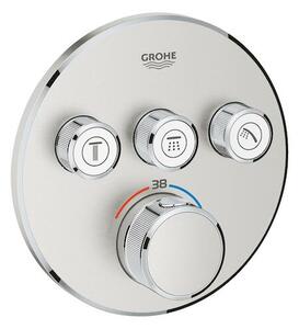 Zuhany csaptelep GROHE Smart Control termosztatikus csapteleppel supersteel 29121DC0