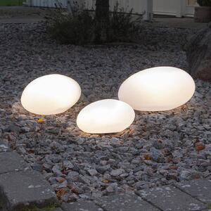 LED Solar Light Globy kő formájú, hossza 26,5 cm