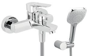 Kád csaptelep Novaservis Metalia 58 Eco zuhanyszettel együtt 150 mm króm 58020,0