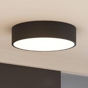 Arcchio LED mennyezeti lámpa Noabelle, Ø 40 cm, fekete, fém, dimmelhető, Fekete, Konyha, fém, Modern