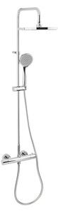 Zuhanyrendszer TRES Base Plus termosztatikus csapteleppel króm 21639301CR