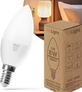 LED izzó hideg RSL035 E14 8W Warm