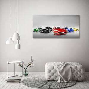 Akrilüveg fotó Színes autók