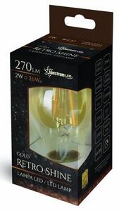Toolight Szerszámlámpa - LED izzó E-27 230V 2W Edison 14077, meleg, OSW-01029