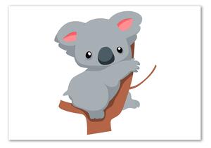 Üvegkép Koala egy fa