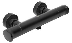 Zuhany csaptelep SAT Dark zuhanyszett nélkül 150 mm fekete SATBSDA268C