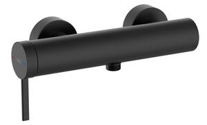 Zuhany csaptelep Roca Ona zuhanyszett nélkül 150 mm fekete A5A219ENB0